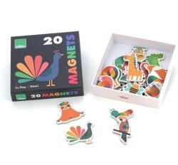 Vilac Magnets mágnesek Animals 3y+ 20 db