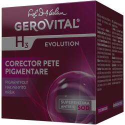 Gerovital H3 Evolution krém, pigmentfolt korrektor, 50 ml