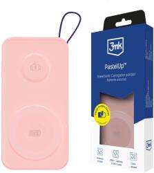 3mk Protection 3mk PastelUp 10, 000mAh 22.5W USB 1A1C Powerbank - rózsaszín