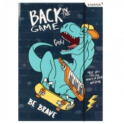 Starpak Dokumentummappa, Starpak, Skate Dino, Laminált, Rugalmas szalag, A4 (606731)