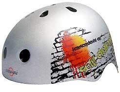 SPARTAN Gördeszka Sisak | Roller Sisak - Fehér S (26402)