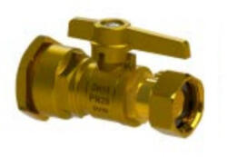 Arco golyóscsapos vízóra csatlakozó KPE csőhöz 25-3/4" egyenes kivitel (EG-146110-ARCO)