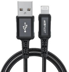 ACEFAST C4-02 USB-C - Lightning kábel 1.8m fekete (C4-02b)