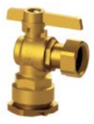 Arco golyóscsapos vízóra csatlakozó KPE csőhöz 25-3/4" sarok kivitel (EG-146230-ARCO)