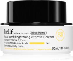 belif Aqua Bomb Brightening Vitamin C Cream élénkítő krém hidratáló hatással 50 ml