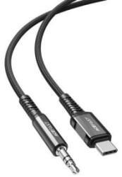 ACEFAST C1-08 USB-C - mini jack 3, 5mm kábel 1, 2m fekete (C1-08 black)