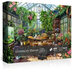 bboldin 1000 db-os puzzle - Greenery Haven (Z-738) (Z-738)
