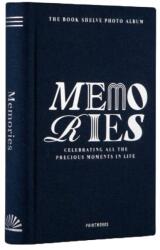 Printworks fotóalbum, Memories, 20, 5 x 14, 3 cm, elegáns könyvborító, 80 fotó 11 x 15 cm, 40 oldal, sötétkék (PW00527)