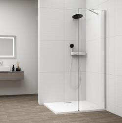 SAPHO ESCA CHROME Walk-in zuhanyfal, falra szerelhető, transzparent üveg, 600mm (ES1060+ES8010)