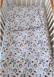 SZEKO Stúdió 2 részes baba és gyermek ágynemű garnitúra dzsungel csapat - szürke