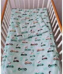 SZEKO Stúdió 2 részes baba és gyermek ágynemű garnitúra nyuszi rally