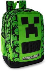 Minecraft Creeper Iskolai Hátizsák - 31L, Ergonomikus
