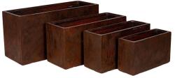 Yukon Tetra Grand Rozsdabarna Kompozit Balkonláda Szett - 4 db (135622)