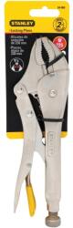 STANLEY Patentfogó 225 mm Hajlított Pofa