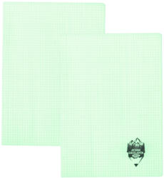 DACO Set 2 caiete DACO A5, 100 file, 70g/mp, matematica, coperta plastic, Verde pastel (CT510AR/VERDEPASTEL-2BUC/SET)