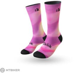 fizik FADED zokni, lila/sárga (S)