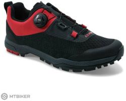 CUBE ATX OX Pro kerékpáros cipő, fekete/piros (EU 45)