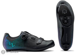 Northwave Storm Carbon 2 cipők, fekete/irizáló (EU 44)