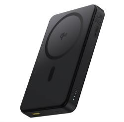 Baseus Airpow2 Qi2 Vésztöltő USB+Type-C Aljzat 10000 mAh, 22.5W, PD Gyorstöltő 3.0, Magsafe, LED Jelzés Fekete