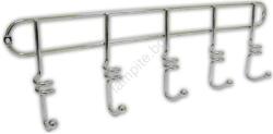 UTC Стенна закачалка TWIST 4, 3x14, 5 cm лъскав хром (UT0012)
