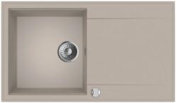 MOFÉM Zenit 86 1B1D gránit mosogató, bézs 760012803B2 (760012803B2)