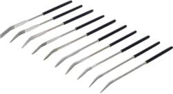 BGS technic Gyémánt Tűreszelő Készlet - Hajlított 140 x 3 mm, 10 db
