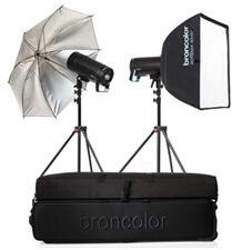 broncolor Siros 400 S Expert Kit 2 WiFi / RFS 2 vaku szett (31.665.XX)