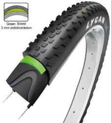 Obor LycanSpeed 29x2, 25 (57-622) külső gumi (köpeny), defektvédett (Green Shield), 1315g, fekete