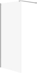 Cersanit Mille zuhanykabin fal walk-in 90 cm fekete matt/átlátszó üveg S161-008 (S161008)