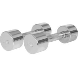 Gorilla Sports Krómozott egykezes súlyzók 2 x 4 kg (100599-00004-0101) - kokiskashop