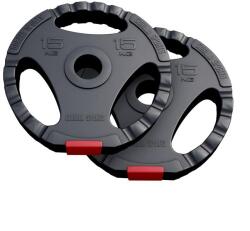 Gorilla Sports Súlytárcsa szett műanyag 2 x 15 kg 50/51 mm (101218-00007-0111) - kokiskashop Súlytárcsa