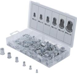 BGS technic Szegecsanya Készlet Alumínium 150 Darabos