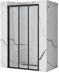 Rea Usa de nisa culisanta Rea Alex 100 cm sticla 4 mm negru (REA-K9639)