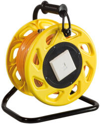 LogiLink Kábeldob, Cat6A, S/FTP, Narancssárga, 60 m