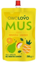 OWOLOVO 100% gyümölcspüré MUS Alma-Körte-Ananász - 200g - vitaminbolt - 598 Ft