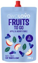 OWOLOVO 100% Kék áfonyás gyümölcspüré - 200g - vitaminbolt - 581 Ft