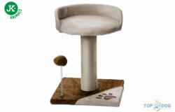  Caty macskakaparó pihenővel, játékkal 32X32X40cm, bézs/barna