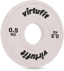 VirtuFit Olimpiai Fractional Plates súlytárcsa 0, 5kg 0, 5 KG fehér Súlytárcsa