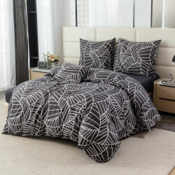  Mikroszálas ágyneműhuzat CHARCO szürke Ágyneműhuzat mérete: 2 db 70 x 90 cm | 200 x 220 cm