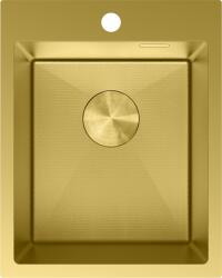Mexen Solix chiuvetă din oțel inoxidabil cu 1 compartiment 400 x 500 mm, auriu HC - 6406401000-55HC (6406401000-55HC) Chiuveta