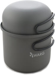 WARG Gasty outdoor edény szürke/fekete