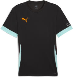 PUMA Férfi Padel Rövid Ujjú Póló Drycell Technológia Individual Padeltrikot Fekete fekete|kék|narancssárga|sárga