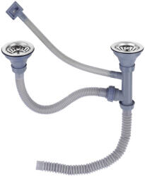 Leziter Szifon 2 medencés mosogatóhoz (B40D) - platinashop