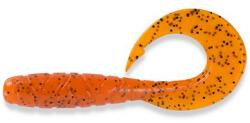 Fishup Fishup_Fancy Grub 2.5" 10Pcs. 049 - Orange Pumpkin/Black (FHL16-120)