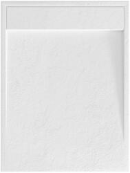 Welland kőhatású zuhanytálca rejtett lefolyóval - szifonnal 90 x 120 cm - fehér (GT-12090LS-2)