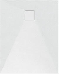 Welland kőhatású zuhanytálca szifonnal 70 x 100 cm - fehér (GT-10070SS)