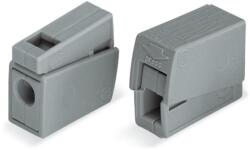 WAGO Világítási csatlakozó, csillárkapocs, 1x2, 5mm2, szürke (224-101) (224-101)