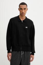 Tommy Hilfiger pamut kardigán - fekete M