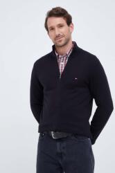 Tommy Hilfiger kardigán kasmír keverékből fekete - fekete M