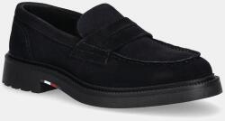 Tommy Hilfiger velúr mokaszin HILFIGER COMFORT LWT SDE LOAFER - sötétkék Férfi 42